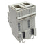Used AEG Elfa E882S D63 Circuit Breaker, 2-Pole, D-Curve, 63A 415VAC, DIN Rail
