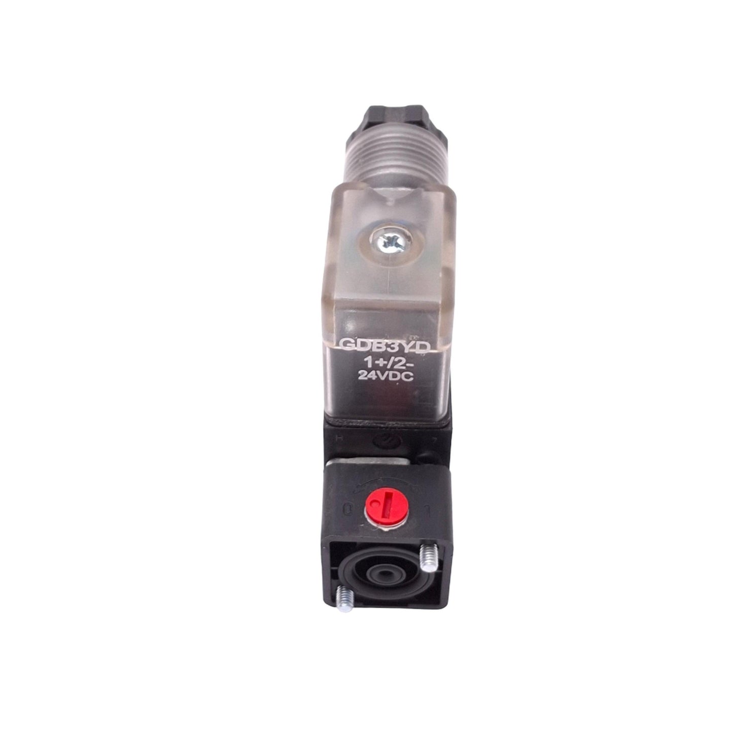Used Aventics 1824210291 Solenoid Valve Coil, CO1 Form B, 24VDC/48VAC Coil