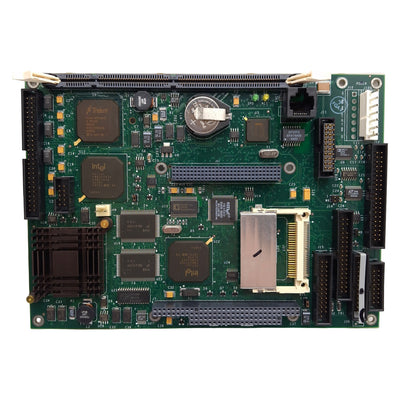 Used Ampro LB3-P5V-Q-01 9352577A Industrial Motherboard, CF Card Slot, 168-Pin DIMM