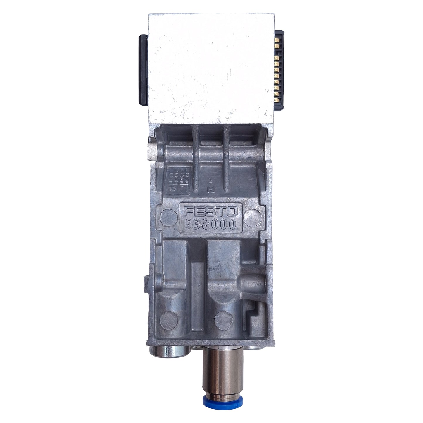 Used Festo VMPA2-FB-2-1 538000 Pneumatic Valve Sub-Base, G1/8, 6mm P2C, 10bar Max