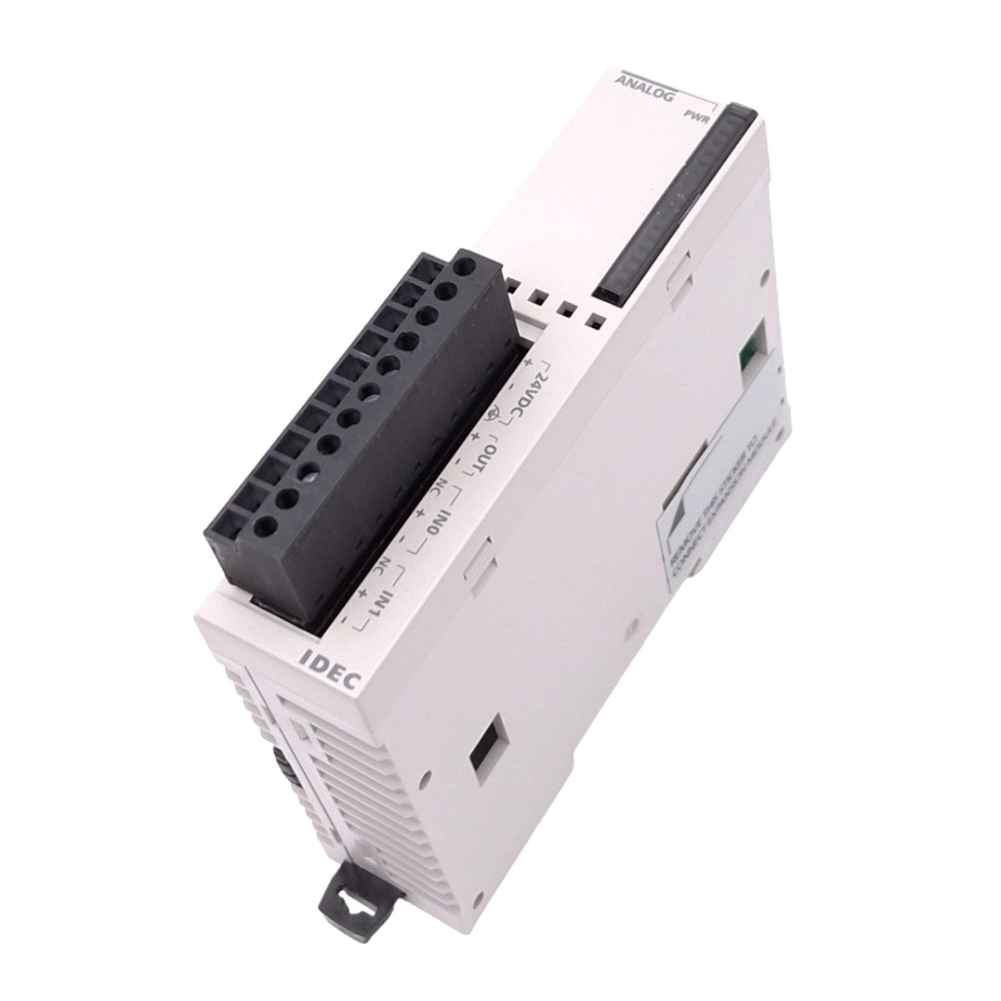 Used IDEC FC4A-L03AP1 Analog I/O Module for MicroSmart PLC, 2AI 1AO, TC/RTD, 24VDC