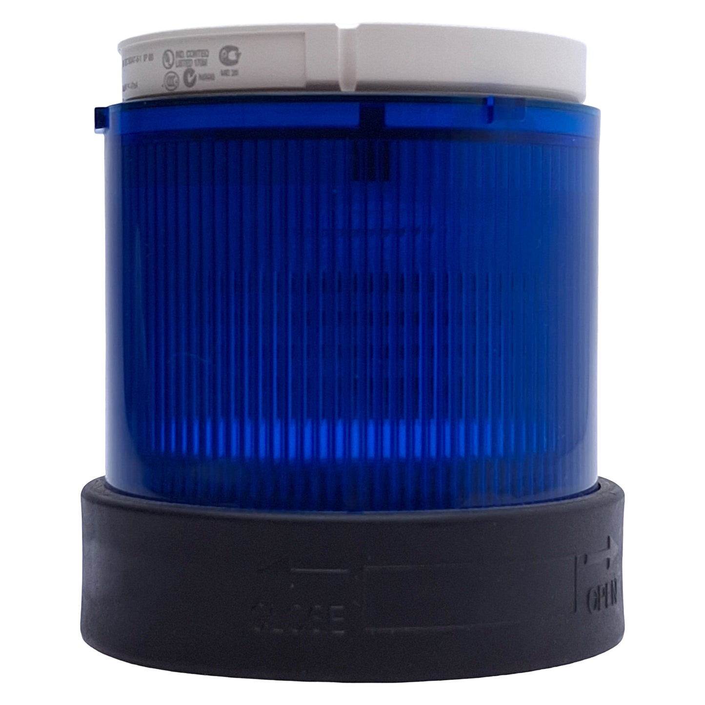 Used Schneider Electric XVBC2B6DB Light Tower Indicator Bank, Blue, ø70mm, 24VAC/DC