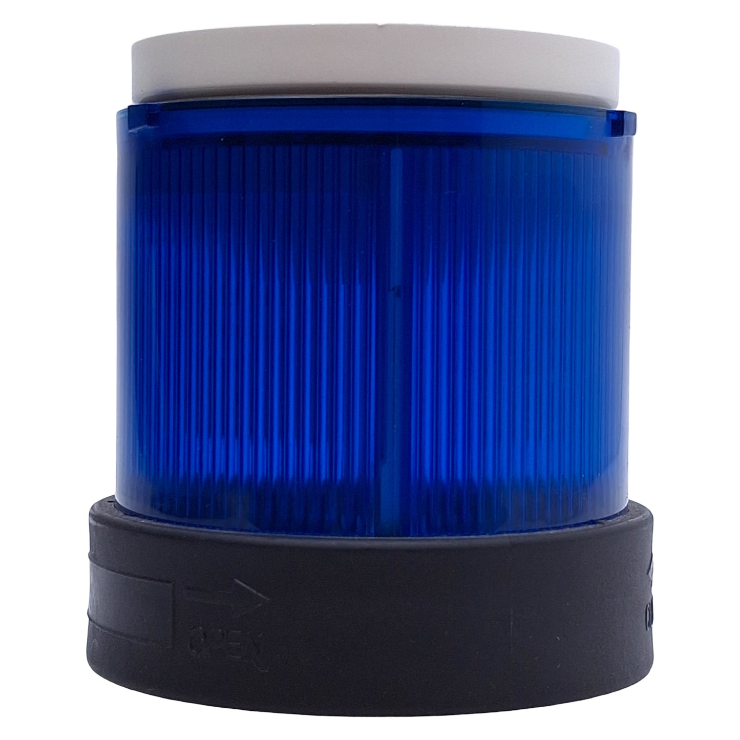 Used Schneider Electric XVBC2B6DB Light Tower Indicator Bank, Blue, ø70mm, 24VAC/DC