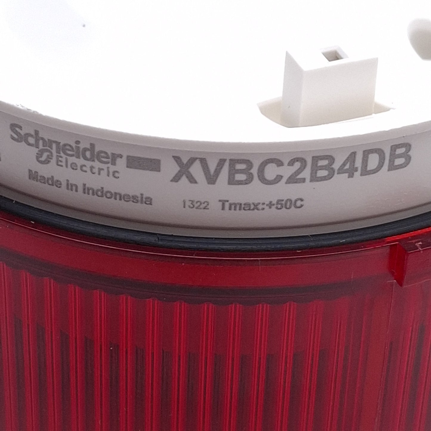 Used Schneider Electric XVBC2B4DB Light Tower Indicator Bank, Red, ø70mm, 24VAC/DC