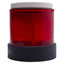 Used Schneider Electric XVBC2B4DB Light Tower Indicator Bank, Red, ø70mm, 24VAC/DC