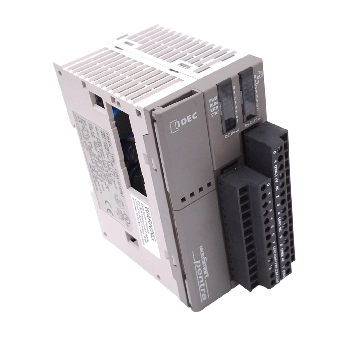 Used IDEC FC5A-D16RK1 MicroSmart Pentra CPU Module, 16I/O, RS232/485, 24VDC