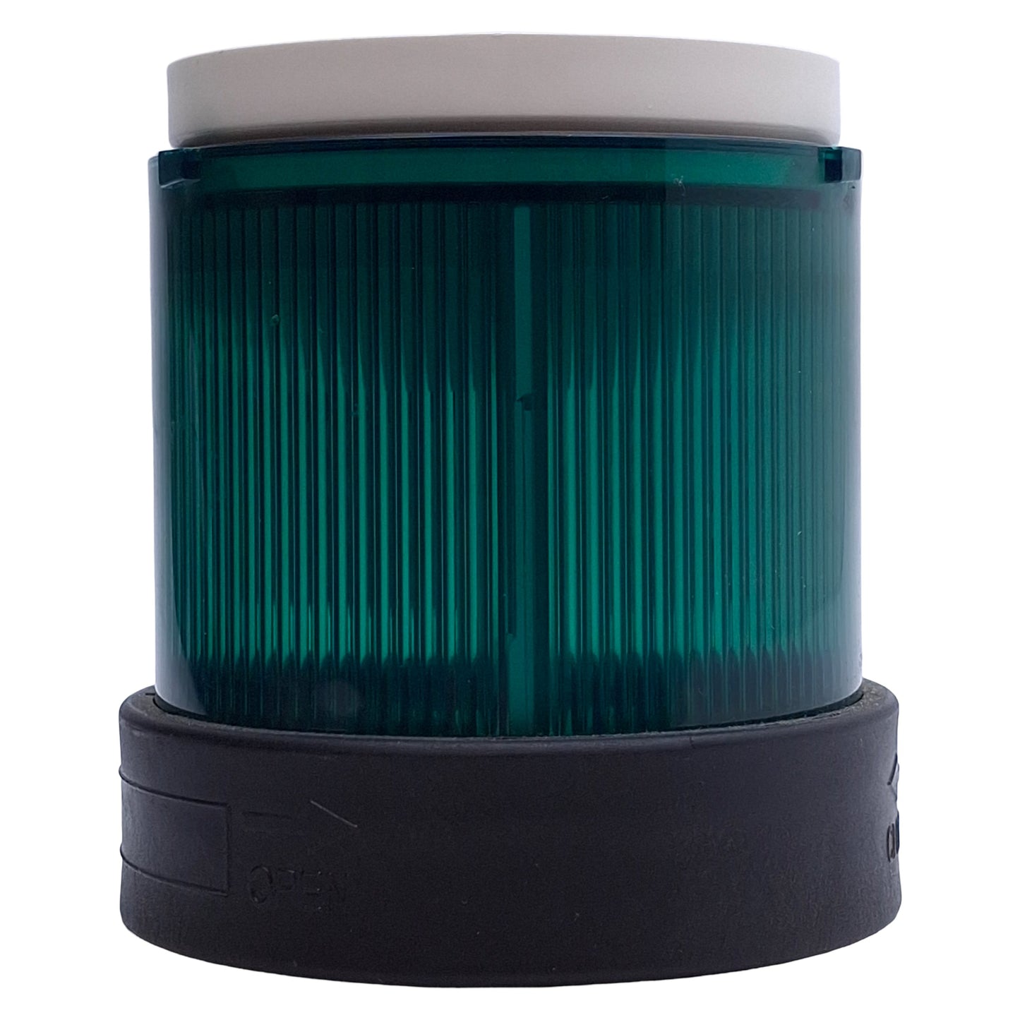 Used Schneider Electric XVBC2B3DB Light Tower Indicator Bank, Green, ø70mm, 24VAC/DC