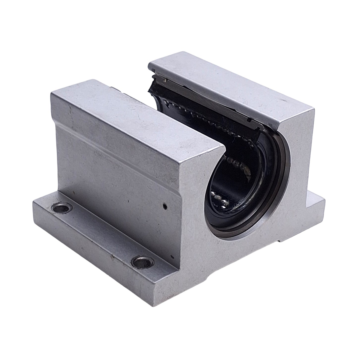 Used Linear Rod Pillow Block Ball Bearing Assembly, ø1in x 2.5in Length, Alu Housing