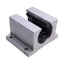 Used Linear Rod Pillow Block Ball Bearing Assembly, ø1in x 2.5in Length, Alu Housing