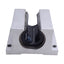 Used Linear Rod Pillow Block Ball Bearing Assembly, ø1in x 2.5in Length, Alu Housing