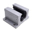 Used Linear Rod Pillow Block Ball Bearing Assembly, ø1in x 2.5in Length, Alu Housing