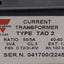 Used Carlo Gavazzi TAD250A5A AC Current Transformer, 1-Phase, 50:5A Ratio, 0.72/3-kV