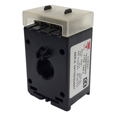 Used Carlo Gavazzi TAD250A5A AC Current Transformer, 1-Phase, 50:5A Ratio, 0.72/3-kV