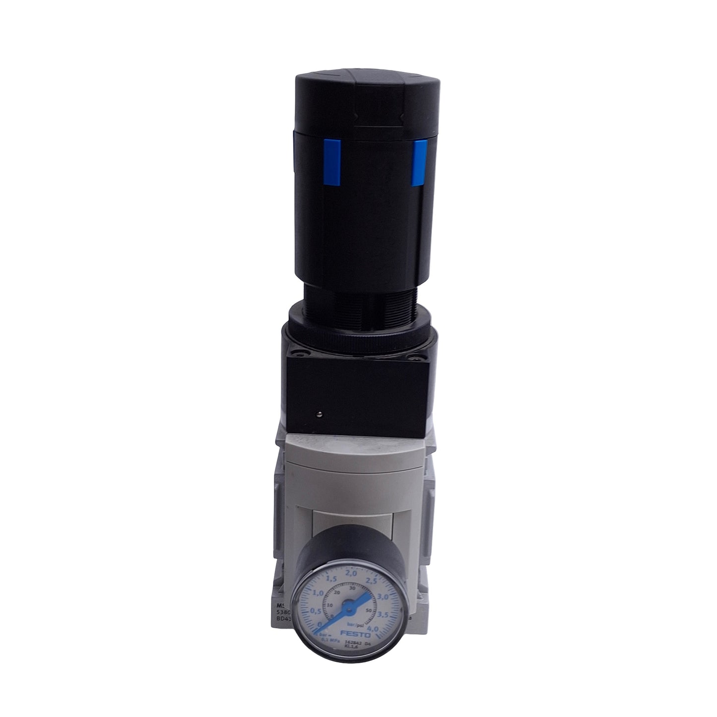 Used Festo MS6-LRP-1/4-D5-A8-AS Pressure Regulator, In 1-14 bar, Out 0.1-4 bar