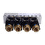 Used Muller Coax Block 3-CFM 08 NC Coaxial Valves & Manifold, 2/2-Way NC, 0-40bar