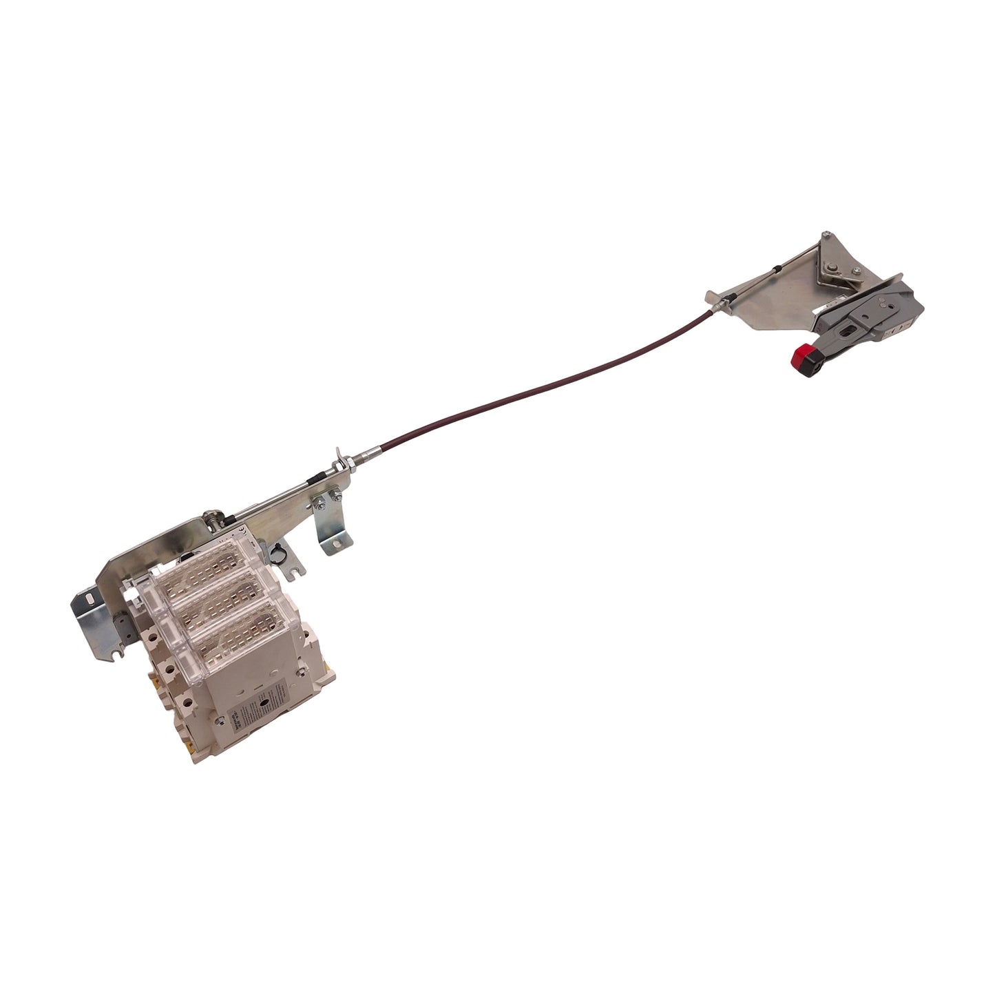 Used Socomec J80/38613005 Fuserblock Disconnect, 3-Pole w/ Extension Actuator Handle