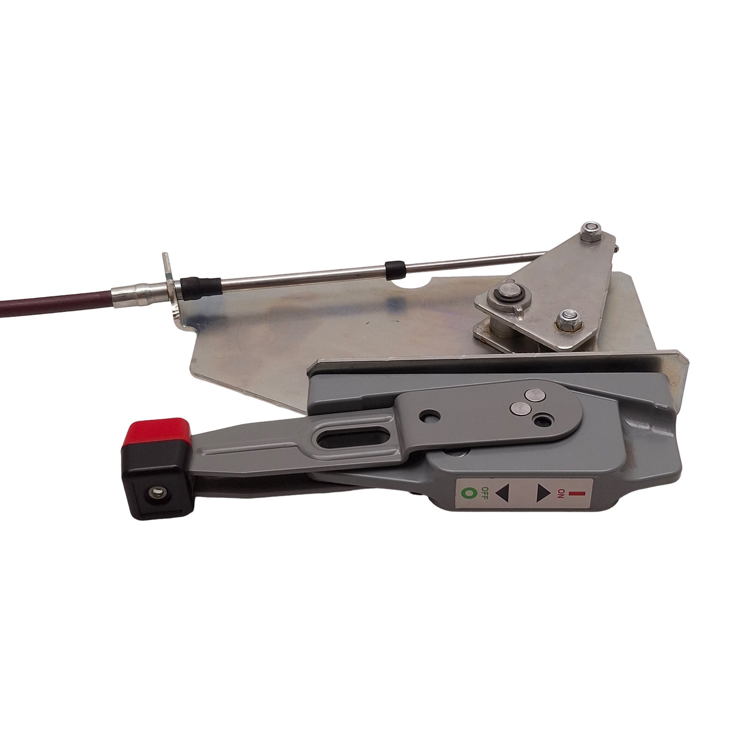 Used Socomec J80/38613005 Fuserblock Disconnect, 3-Pole w/ Extension Actuator Handle