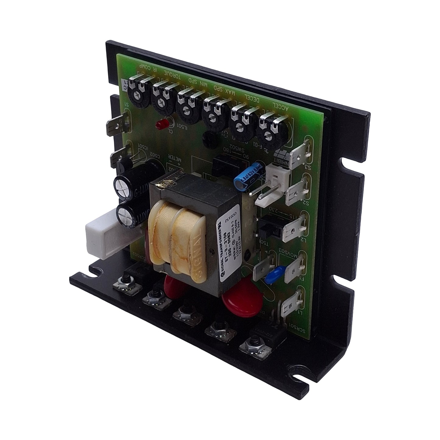 Used Minarik MM23001C DC Motor Control Drive, 1/8-2HP, 115/230VAC IN, 0-90/180VDC OUT