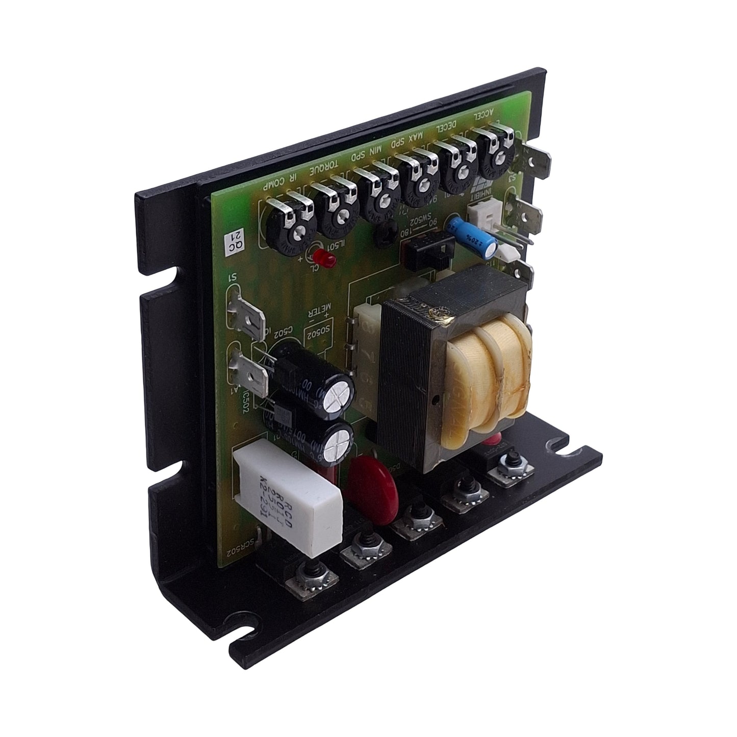 Used Minarik MM23001C DC Motor Control Drive, 1/8-2HP, 115/230VAC IN, 0-90/180VDC OUT