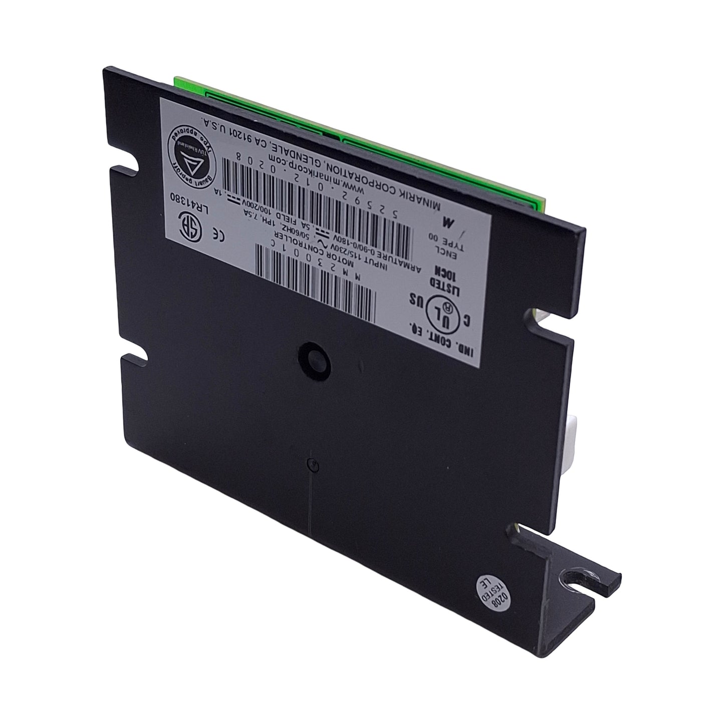 Used Minarik MM23001C DC Motor Control Drive, 1/8-2HP, 115/230VAC IN, 0-90/180VDC OUT