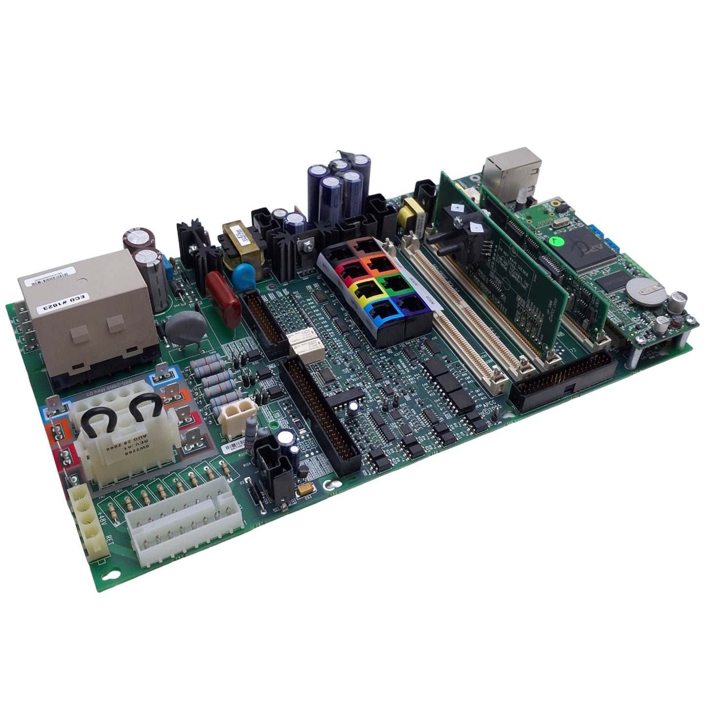 Used Schneider Electric APCC 641-0801D Power Distribution Main Control Motherboard