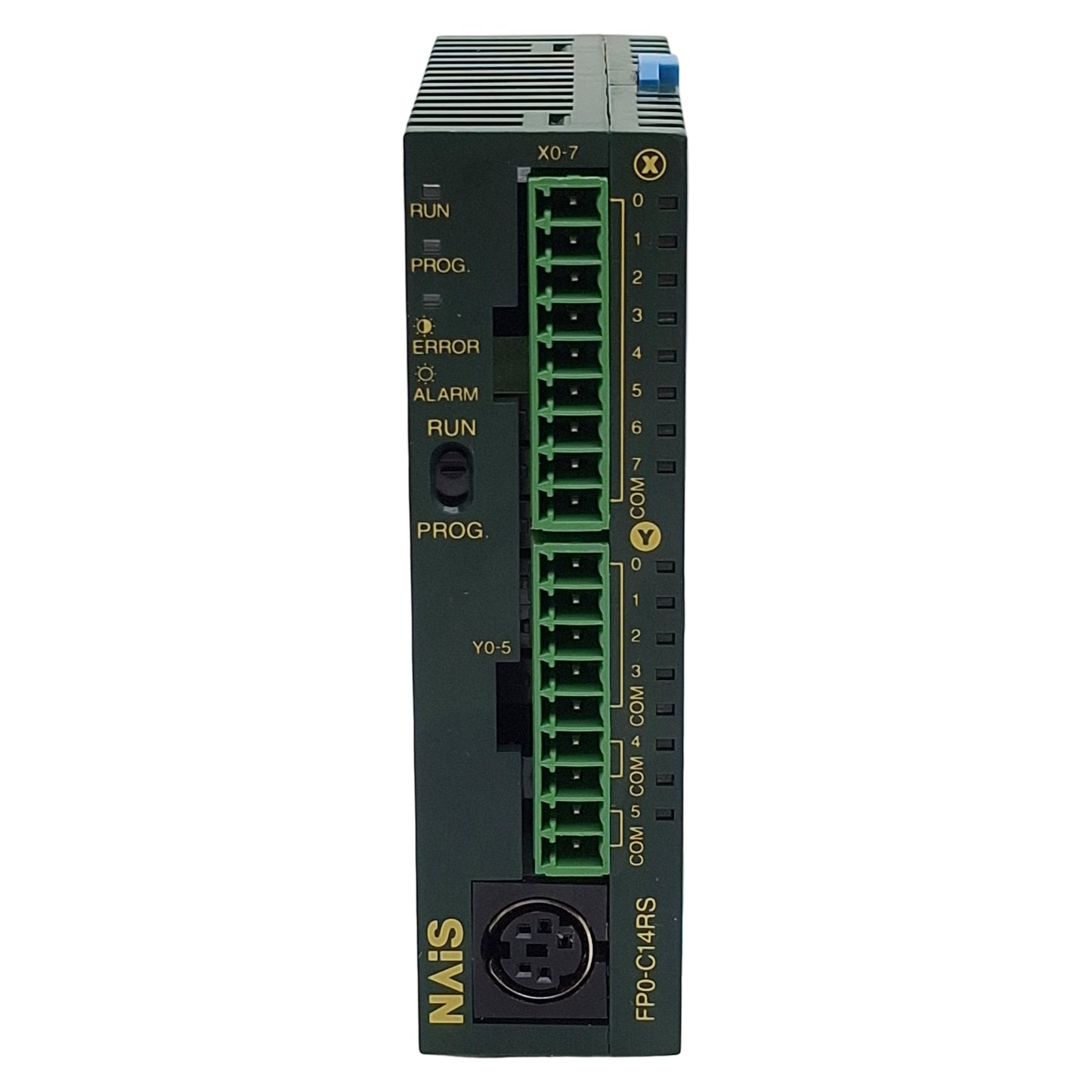 Used NAIS FP0-C14RS-A Control Unit, SPST-NO, 24VDC 0.3A In, 2/4.5A 250VAC/30VDC Out