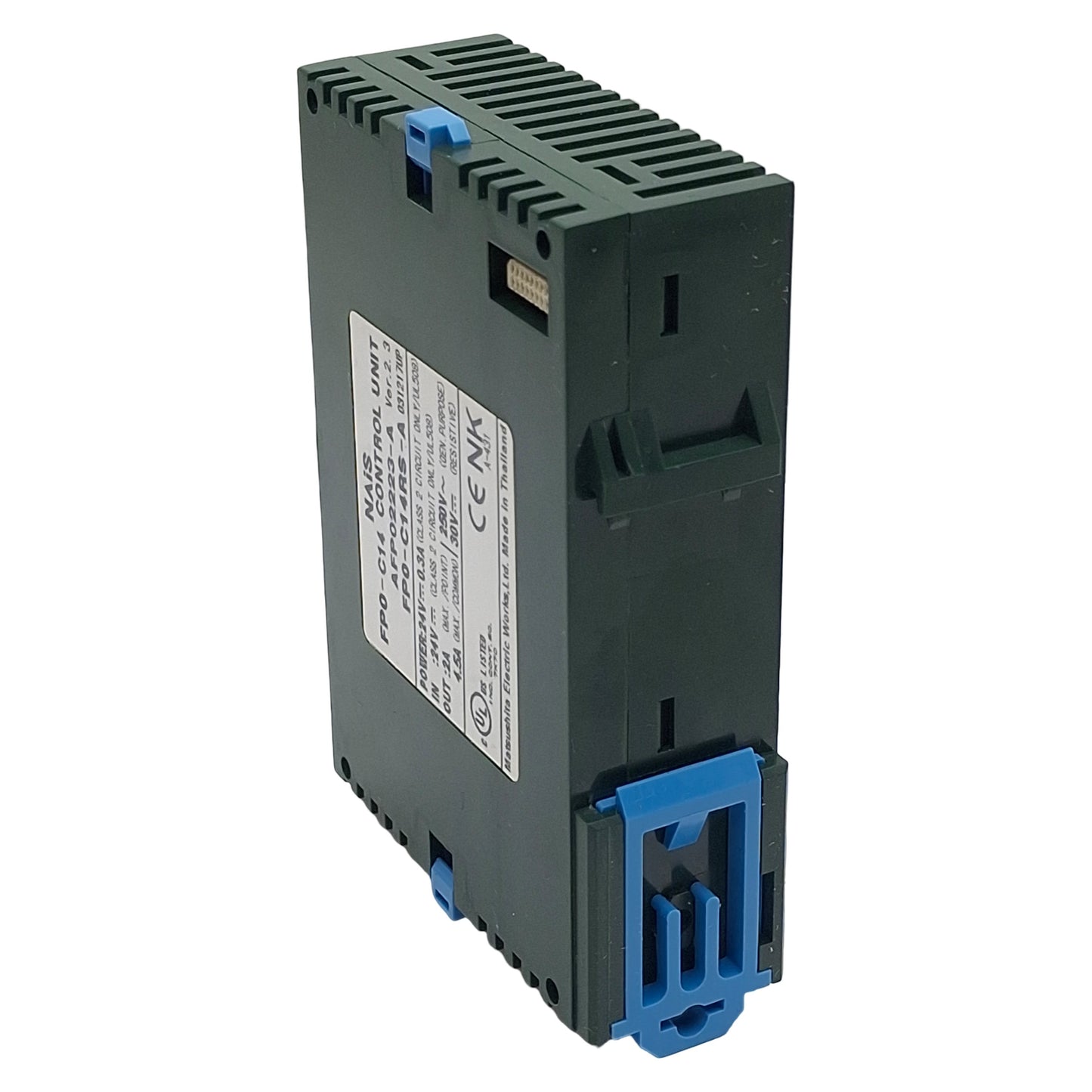 Used NAIS FP0-C14RS-A Control Unit, SPST-NO, 24VDC 0.3A In, 2/4.5A 250VAC/30VDC Out