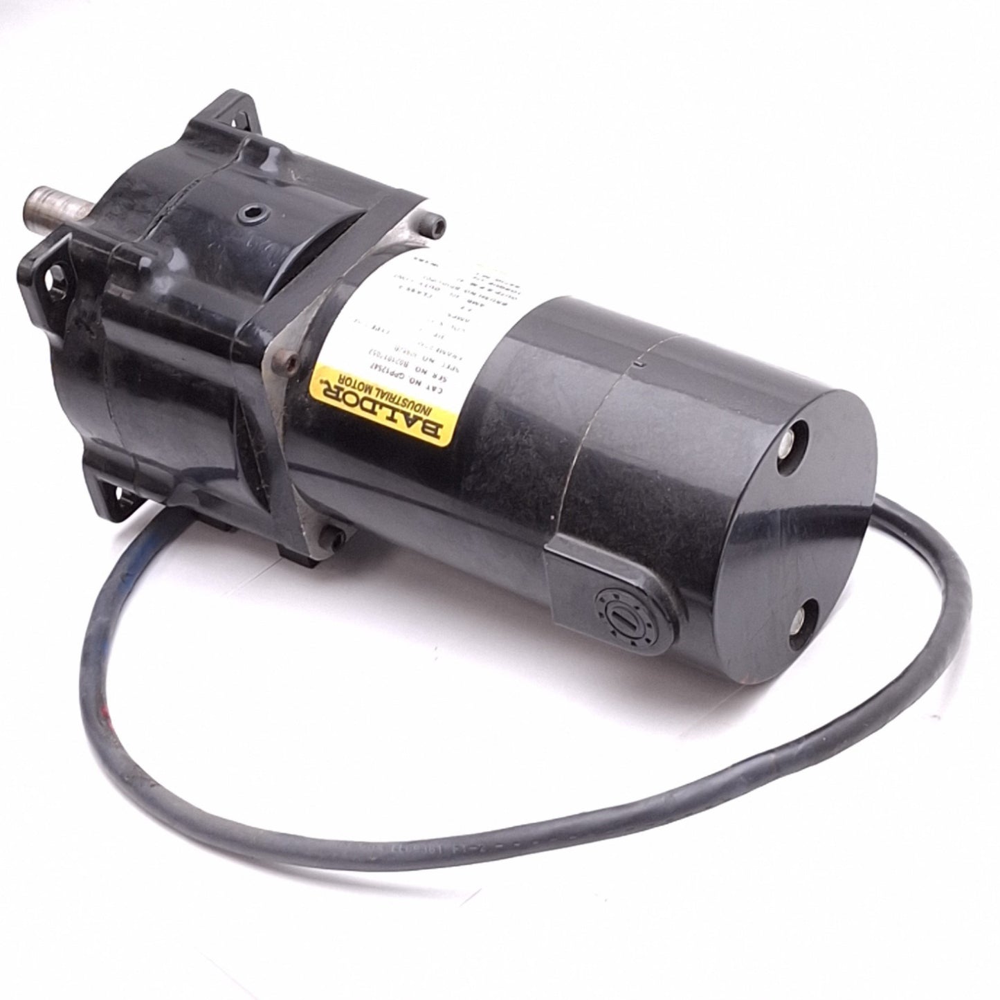 Used Baldor GPP12547 DC Gearmotor, 60:1, 90VDC 1.32A, 42rpm 1/8hp 174in-lbs Max