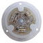 Used Lot of 2 Hubbell HBL3326C Twist-Lock Flanged Receptacle 125/250VAC, Non-NEMA