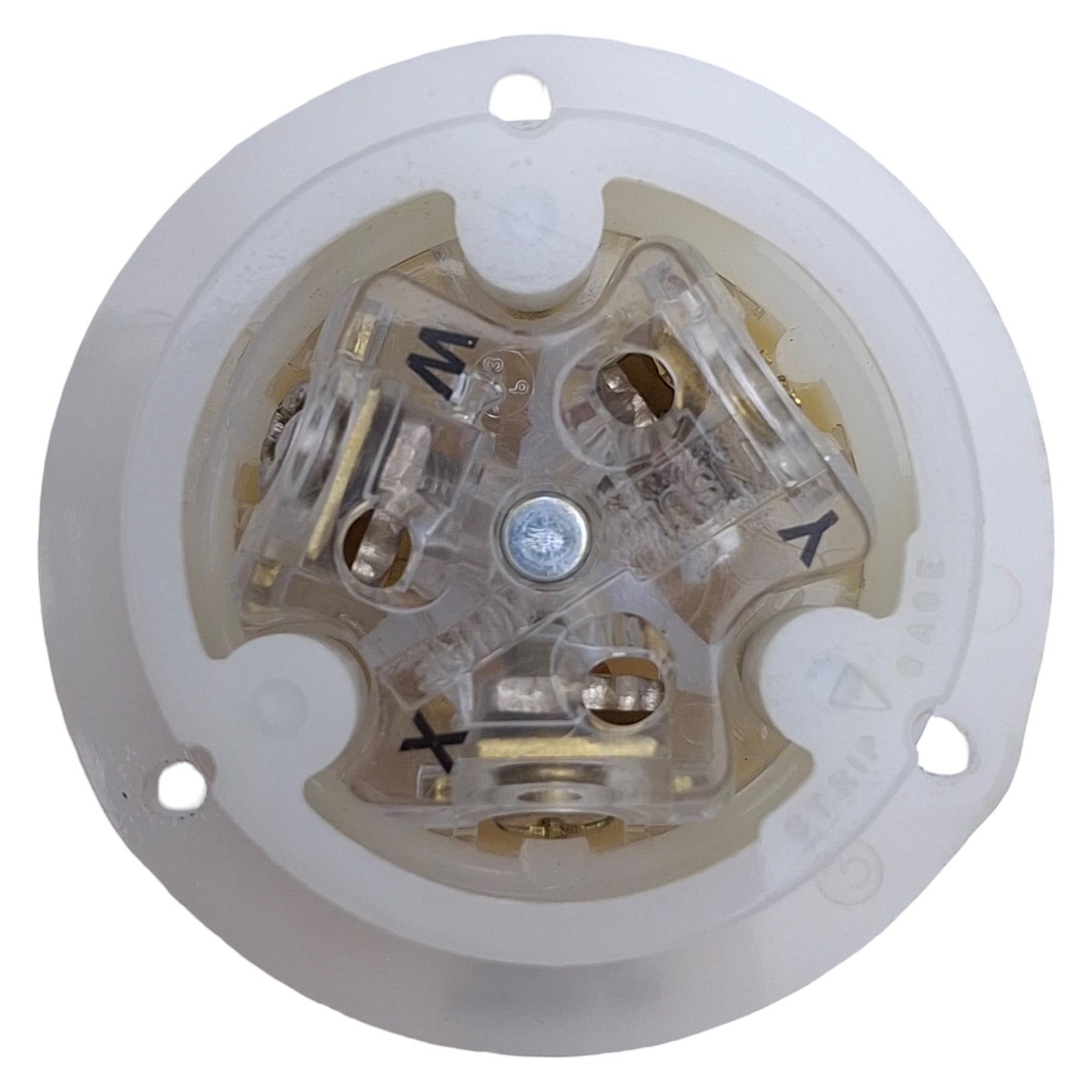 Used Lot of 2 Hubbell HBL3326C Twist-Lock Flanged Receptacle 125/250VAC, Non-NEMA