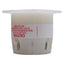 Used Lot of 2 Hubbell HBL3326C Twist-Lock Flanged Receptacle 125/250VAC, Non-NEMA