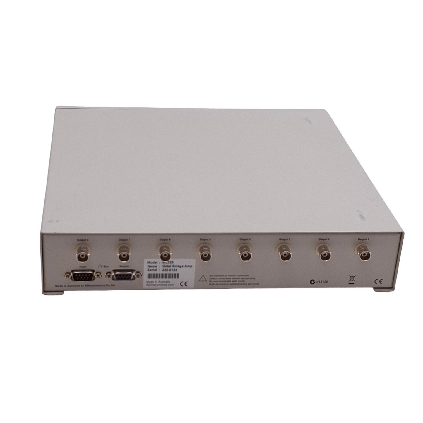 Used ADInstruments ML228 Octal Bridge Amp Signal Conditioner, 8-Channel, 1Hz-1kHz