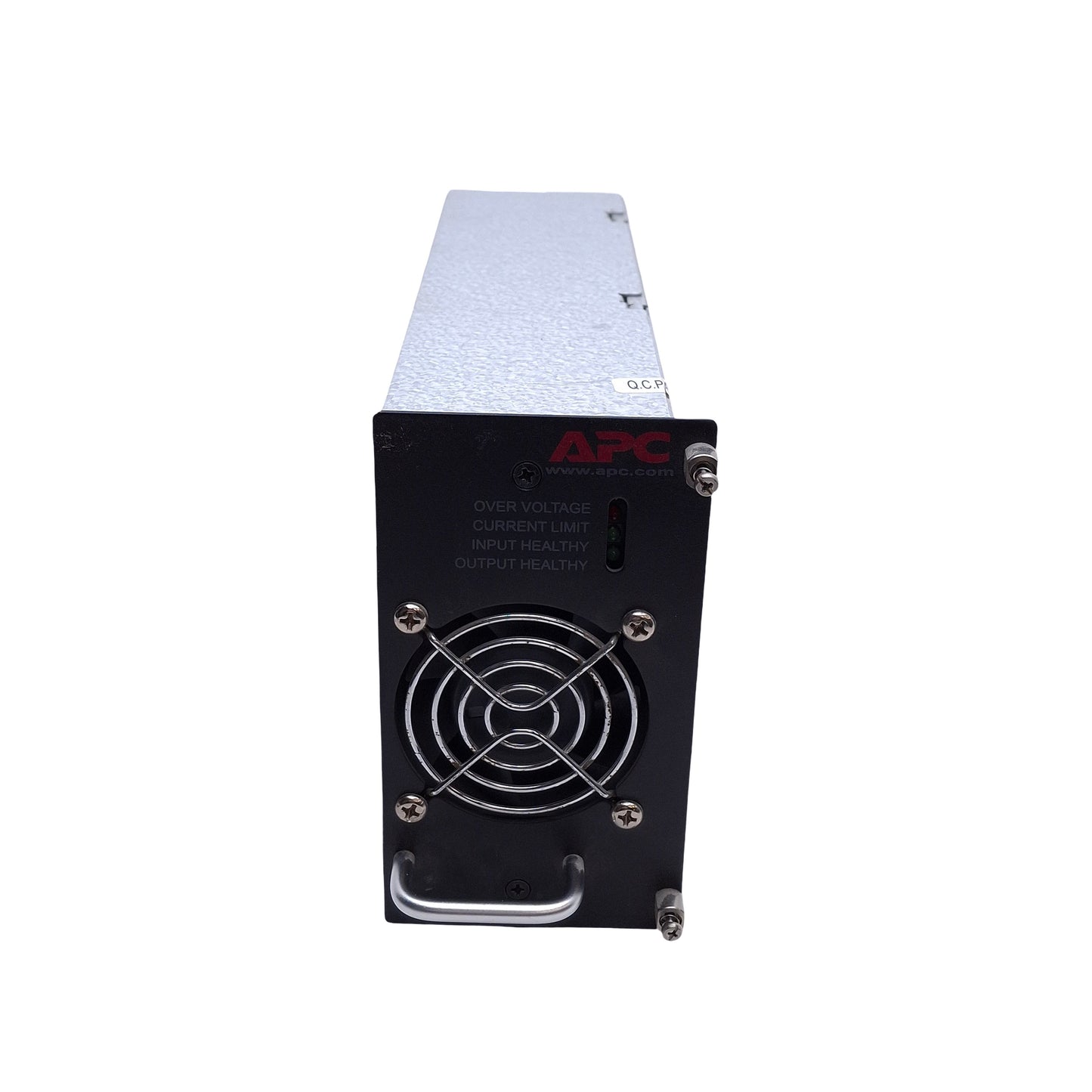 Used APC GES501W48V0180 DC Rectifier Power Supply, 48VDC Out 10.5A, 115/240VAC Supply