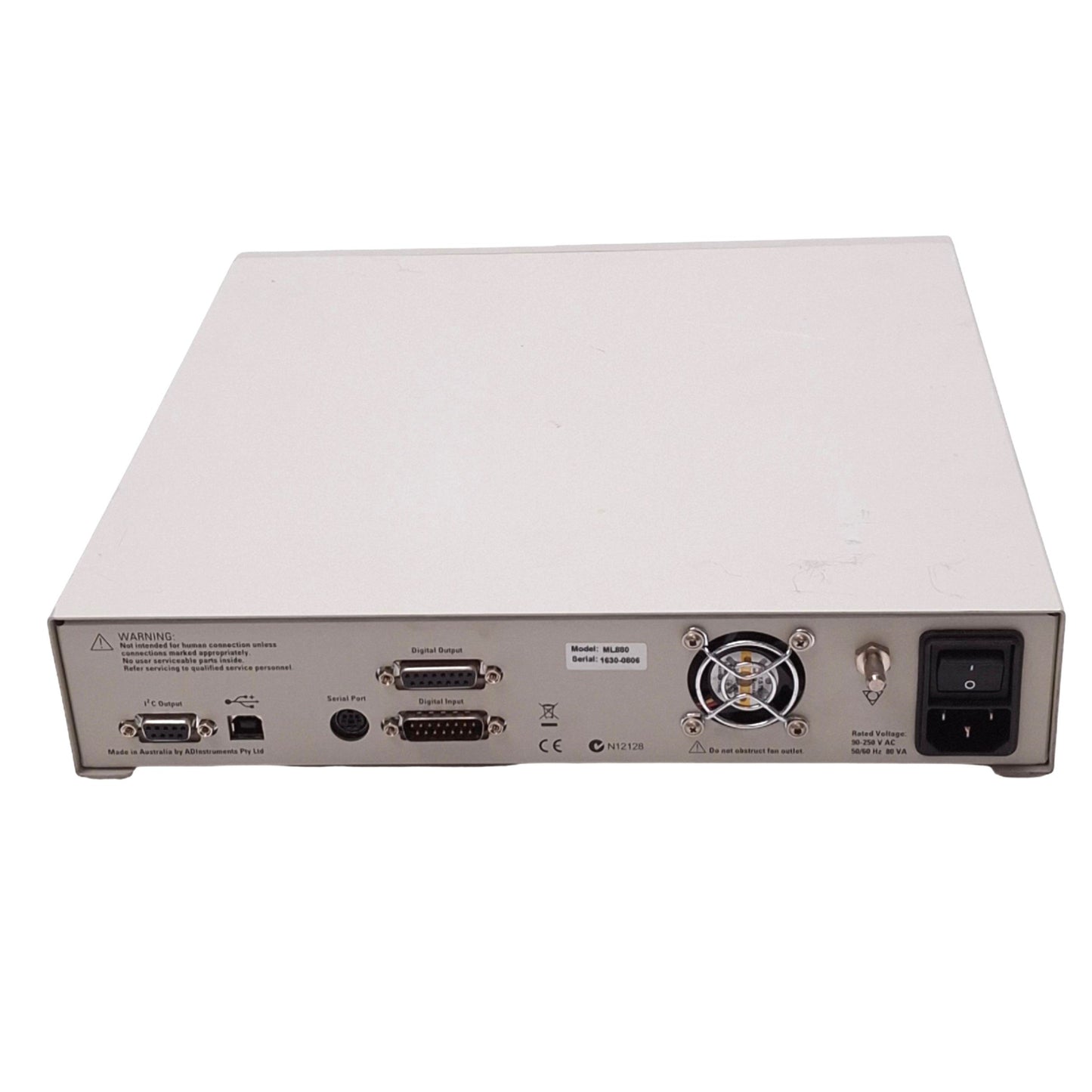 Used ADInstruments ML880 PowerLab 16/30 Data Acquisition System, 16-Channel 16-bit