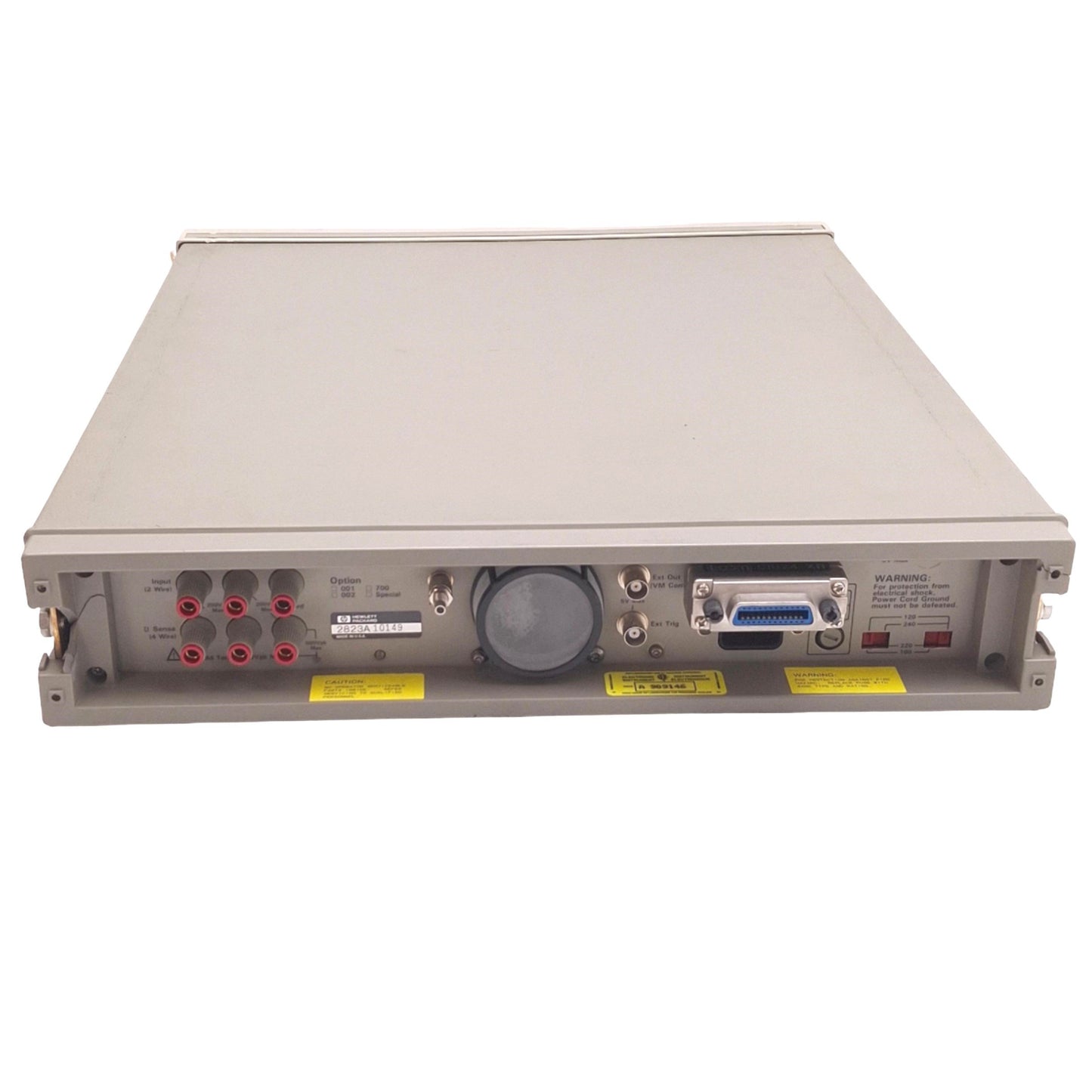 Used HP 3458A Multimeter, 8-1/2 Digit, 10nV-1000V DC, 10µV-700V AC, GPIB IEEE-488