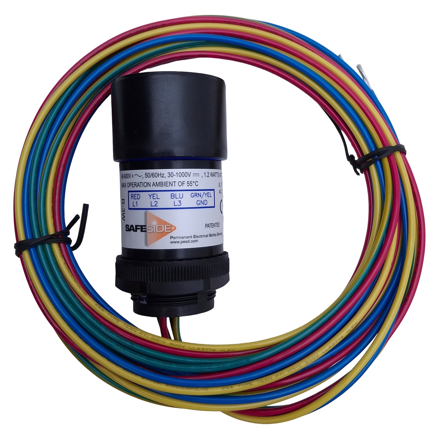 New Grace Technologies R-3W Voltage Flashing Indicator 750VAC/1000VDC Max, ø30mm