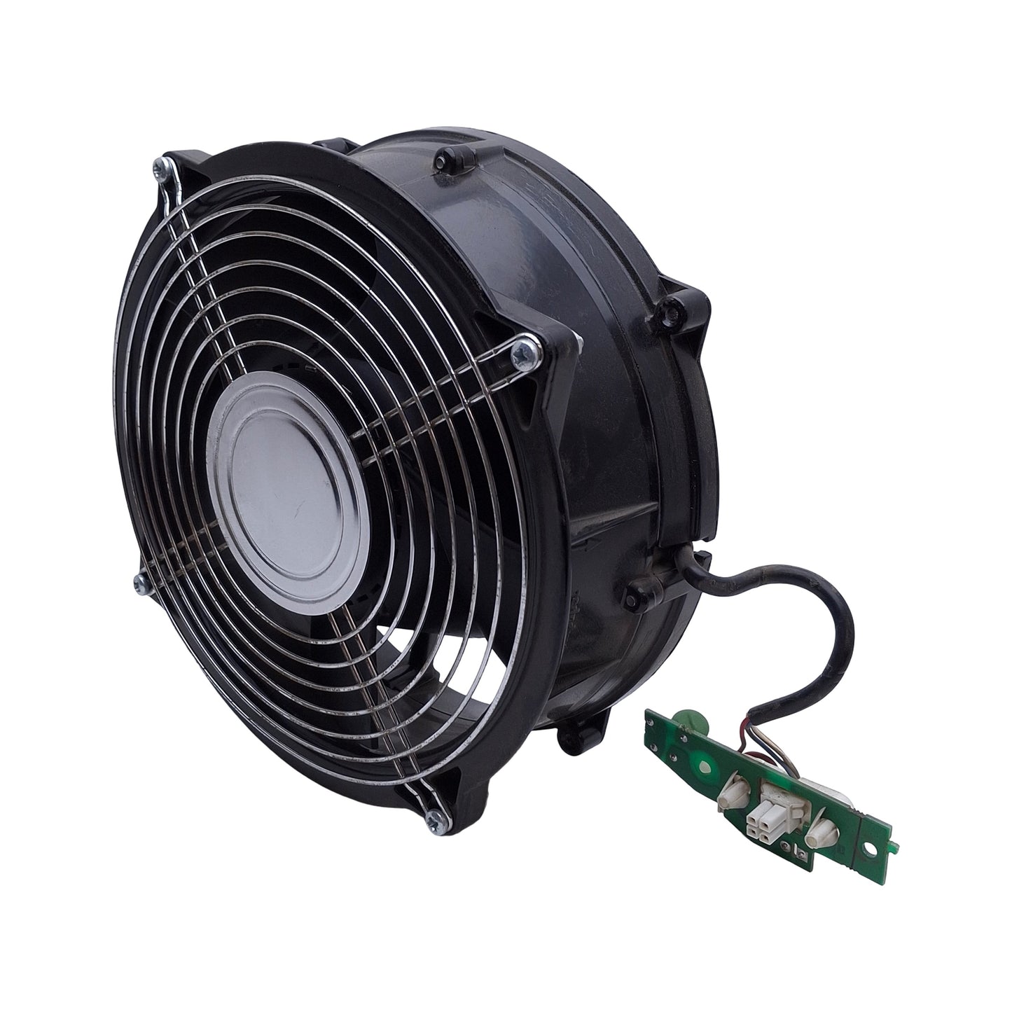 Used EBM Papst W1G180-AB47-22 Tubaxial DC Fan, ø200mm x 70mm, 48VDC 100W, 4600RPM