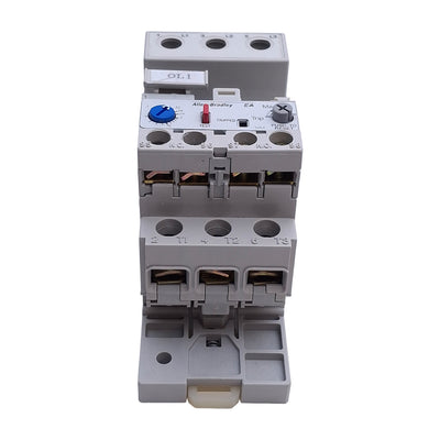 Used Allen Bradley 193-EA1AB Overload Relay w/ Mount, 0.1A to 0.32A, 3-Pole 1NO&1NC