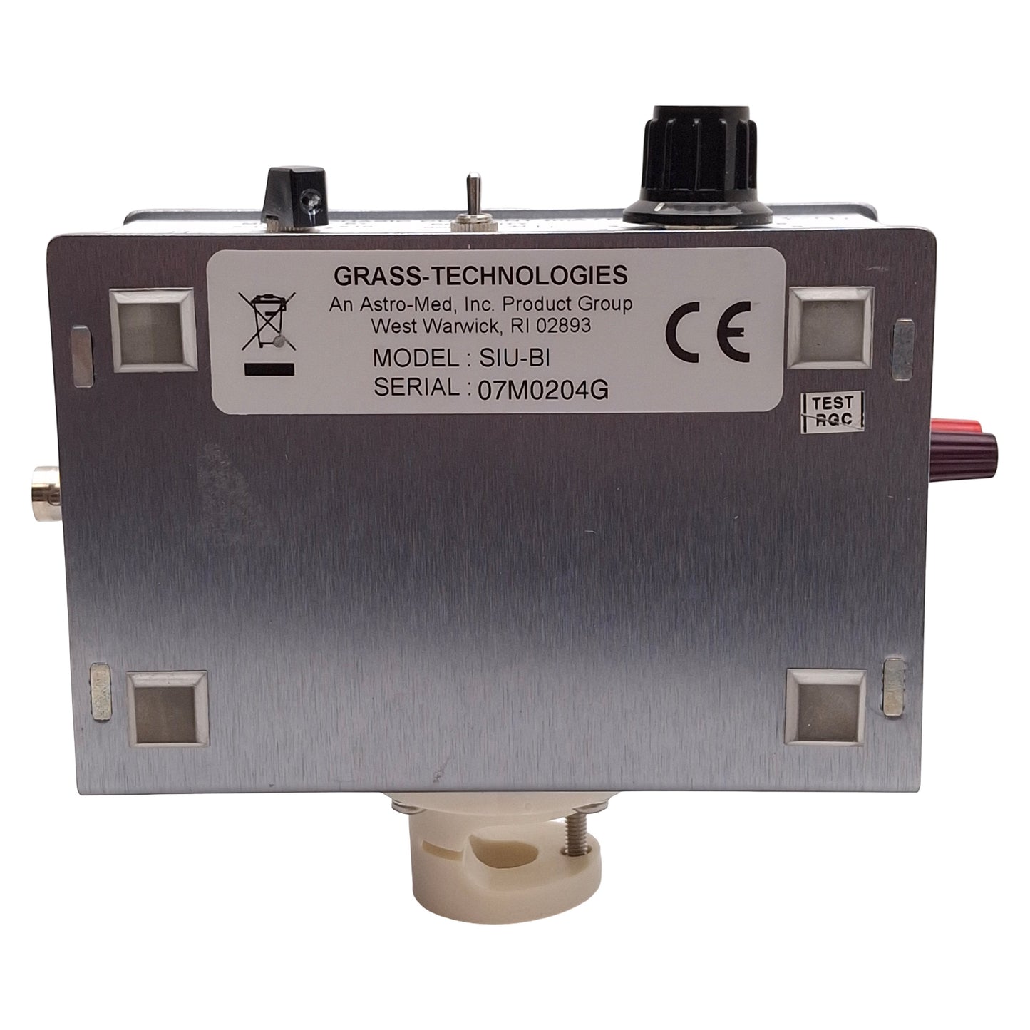Used Astro-Med Grass SIU-BI Stimulus Isolation Unit, Biphasic Current, 0.1-1.0mA, BNC