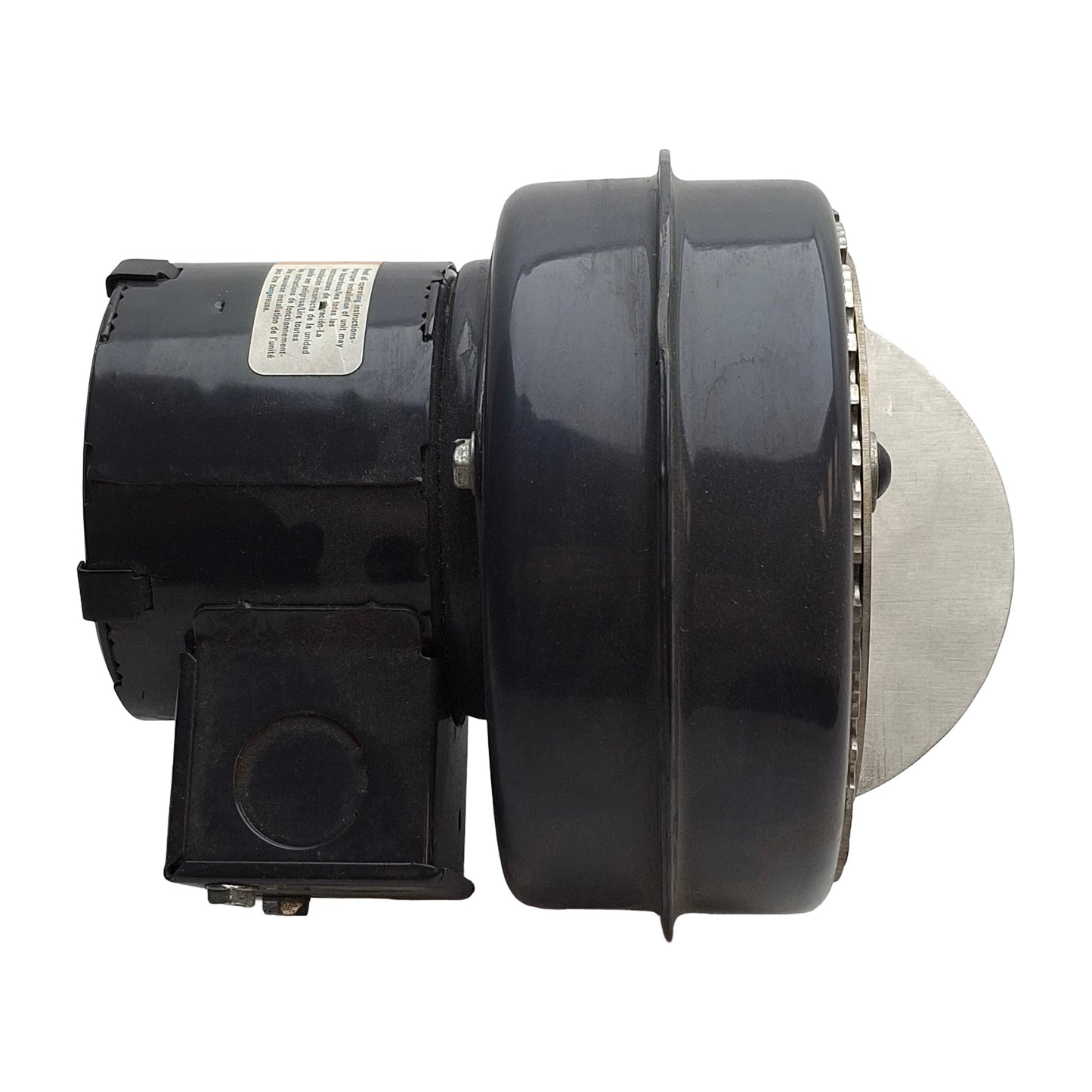 Used Dayton 2C914A Direct Drive Blower, 230VAC 1/125HP, 3030RPM, ø2.15in Outlet