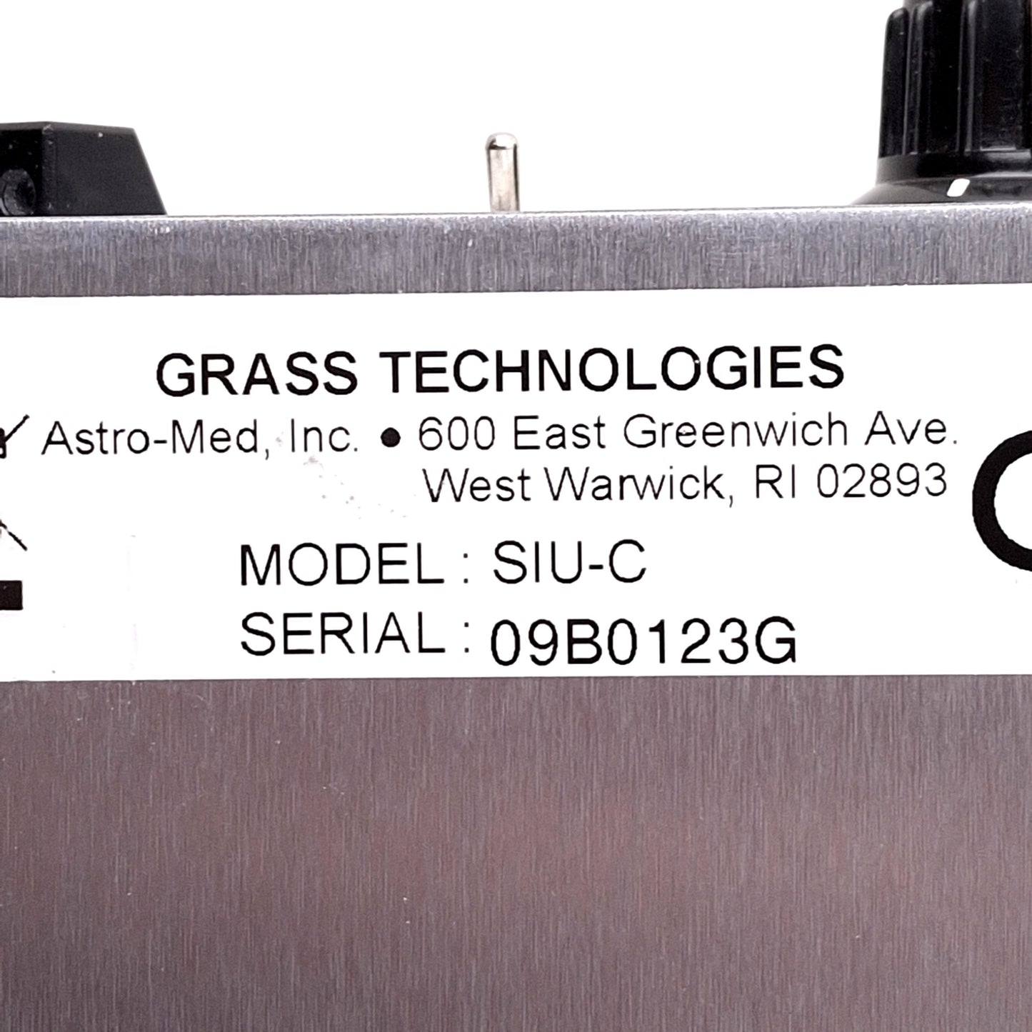 Used Astro-Med Grass SIU-C Stimulus Isolation Unit, Current, x0.1-x1.0, 0.1-1.0mA