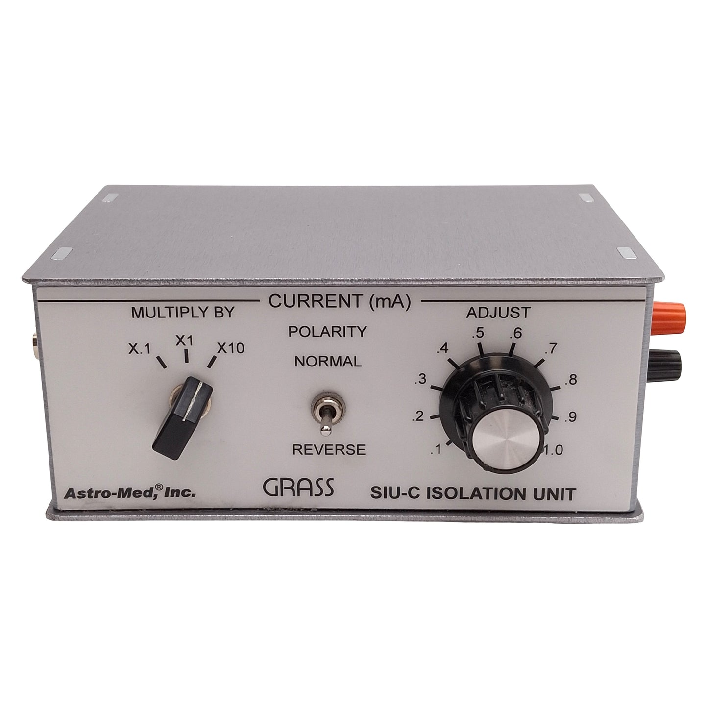 Used Astro-Med Grass SIU-C Stimulus Isolation Unit, Current, x0.1-x1.0, 0.1-1.0mA