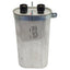 Used Ronken 81D37605H14 Film-Paper Capacitor, 6MF, 1600VAC 60Hz, Spade Terminals