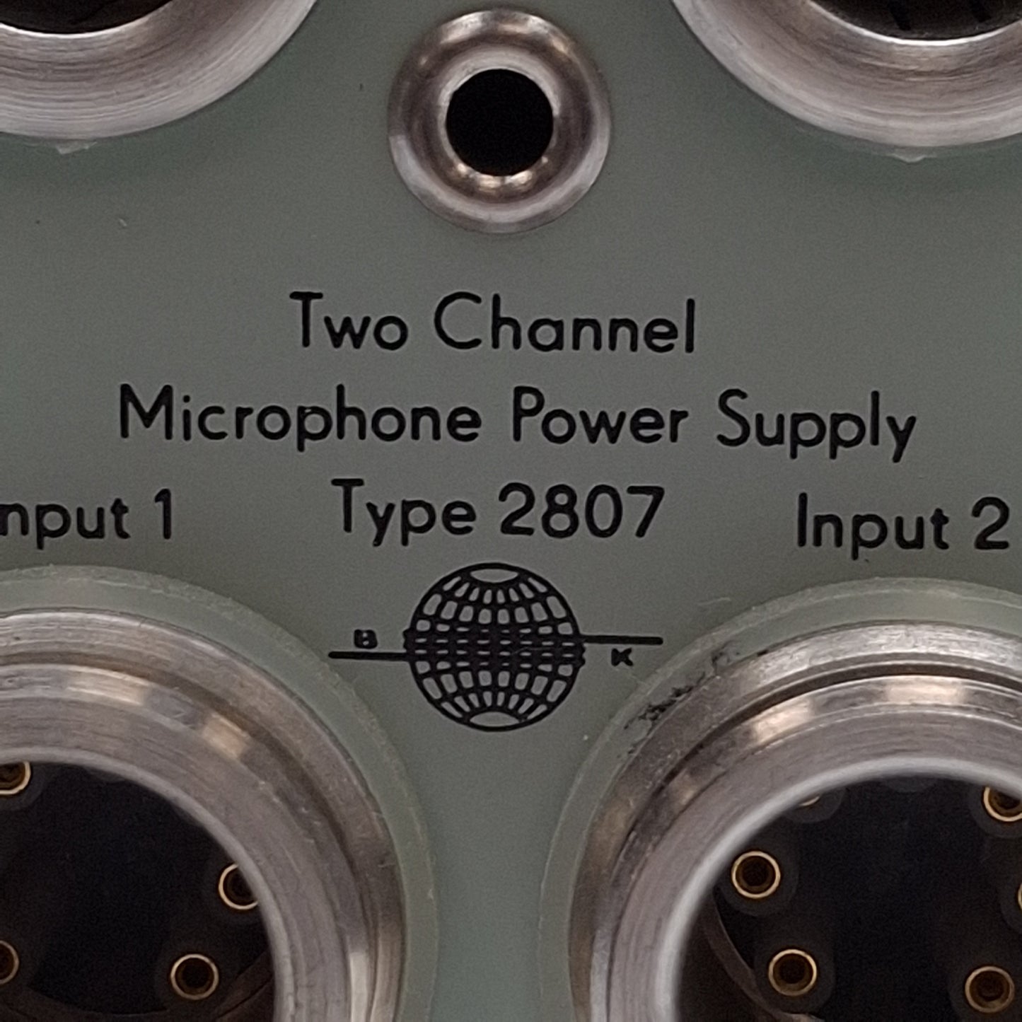 Used Bruel & Kjaer Type 2807 Two Channel Microphone Power Supply 2Hz-200kHz, 28V Out