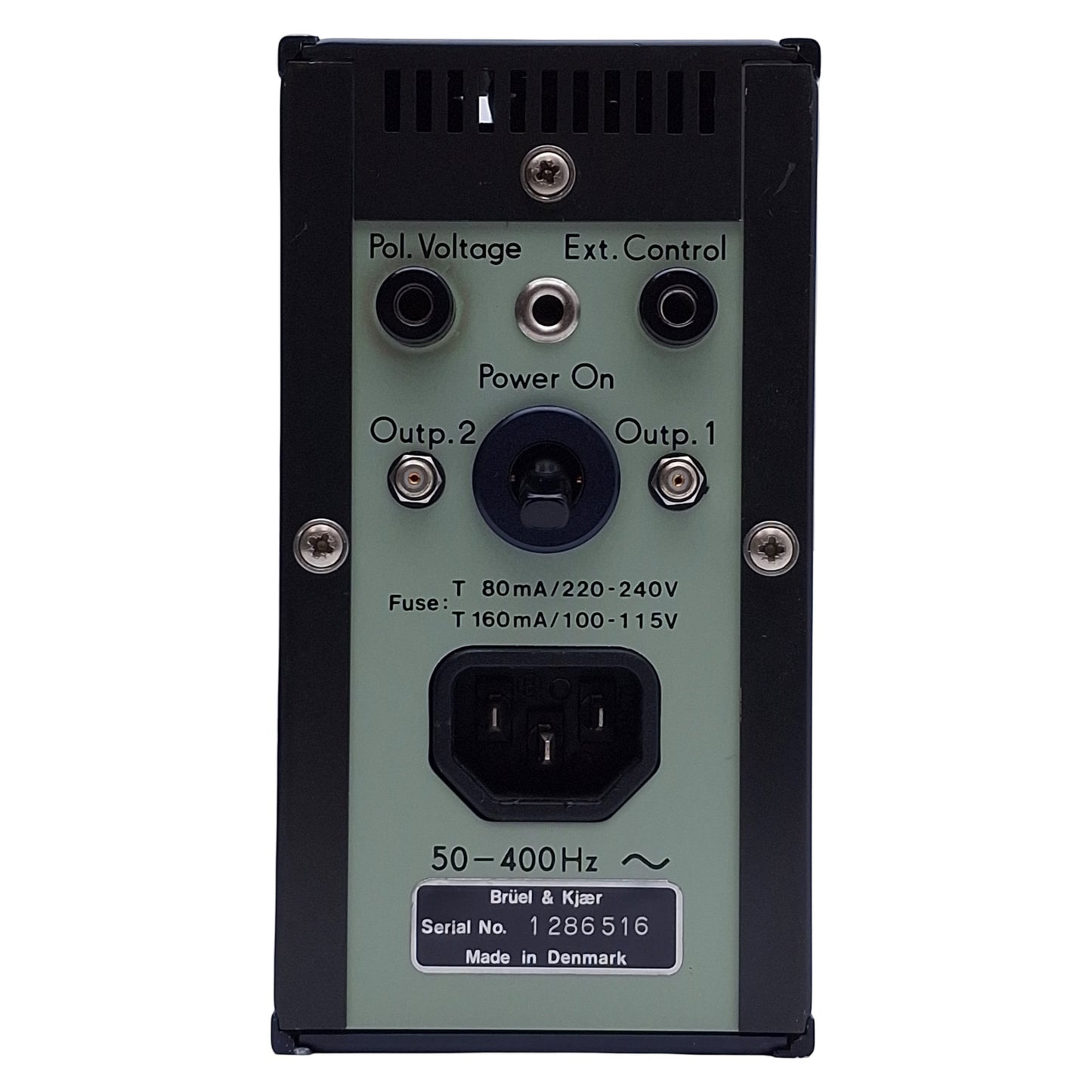 Used Bruel & Kjaer Type 2807 Two Channel Microphone Power Supply 2Hz-200kHz, 28V Out