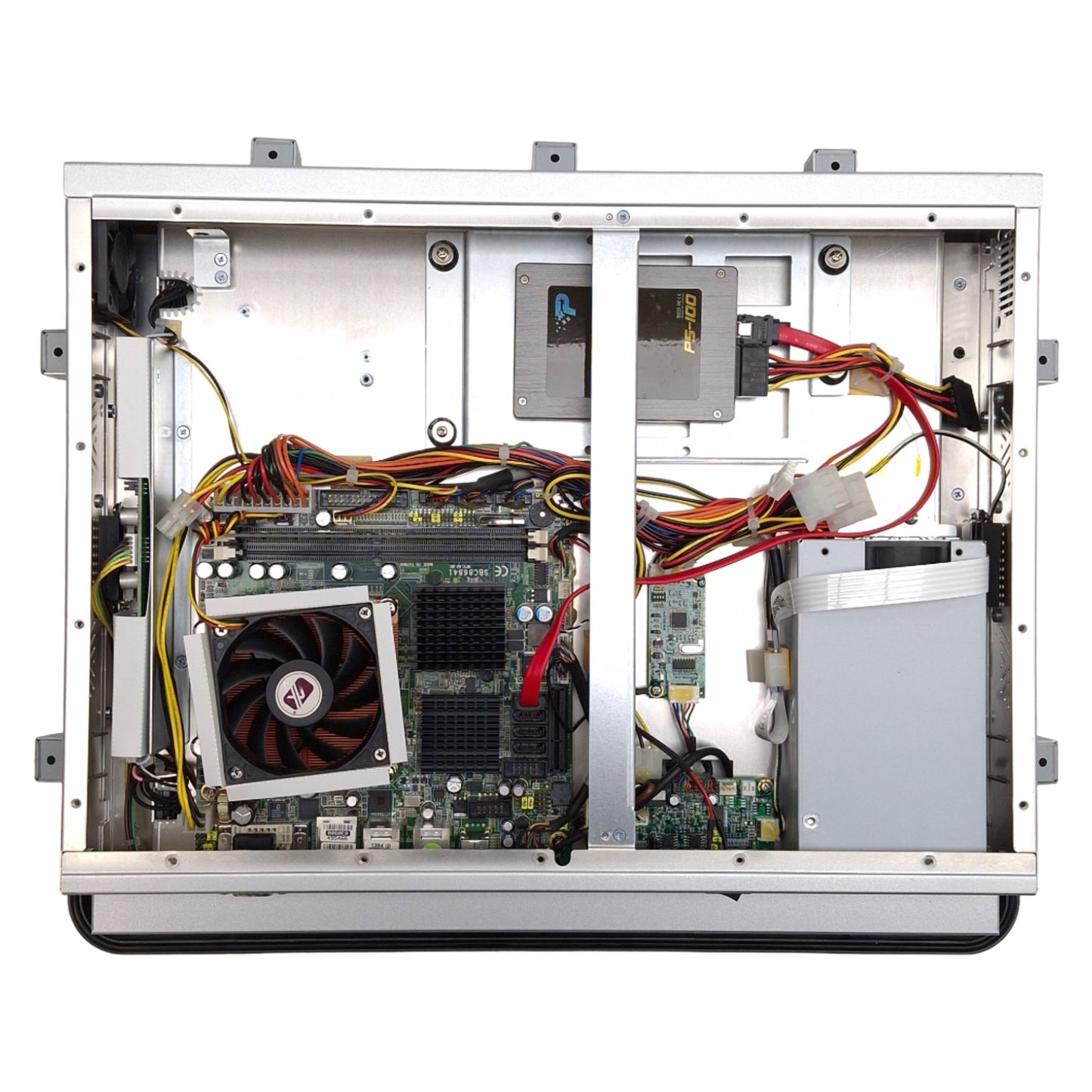 Used Axiomtek P1178-841-RC 17 Panel PC, 17in Display, 32GB SSD, 2.40GHz CPU, DDR2