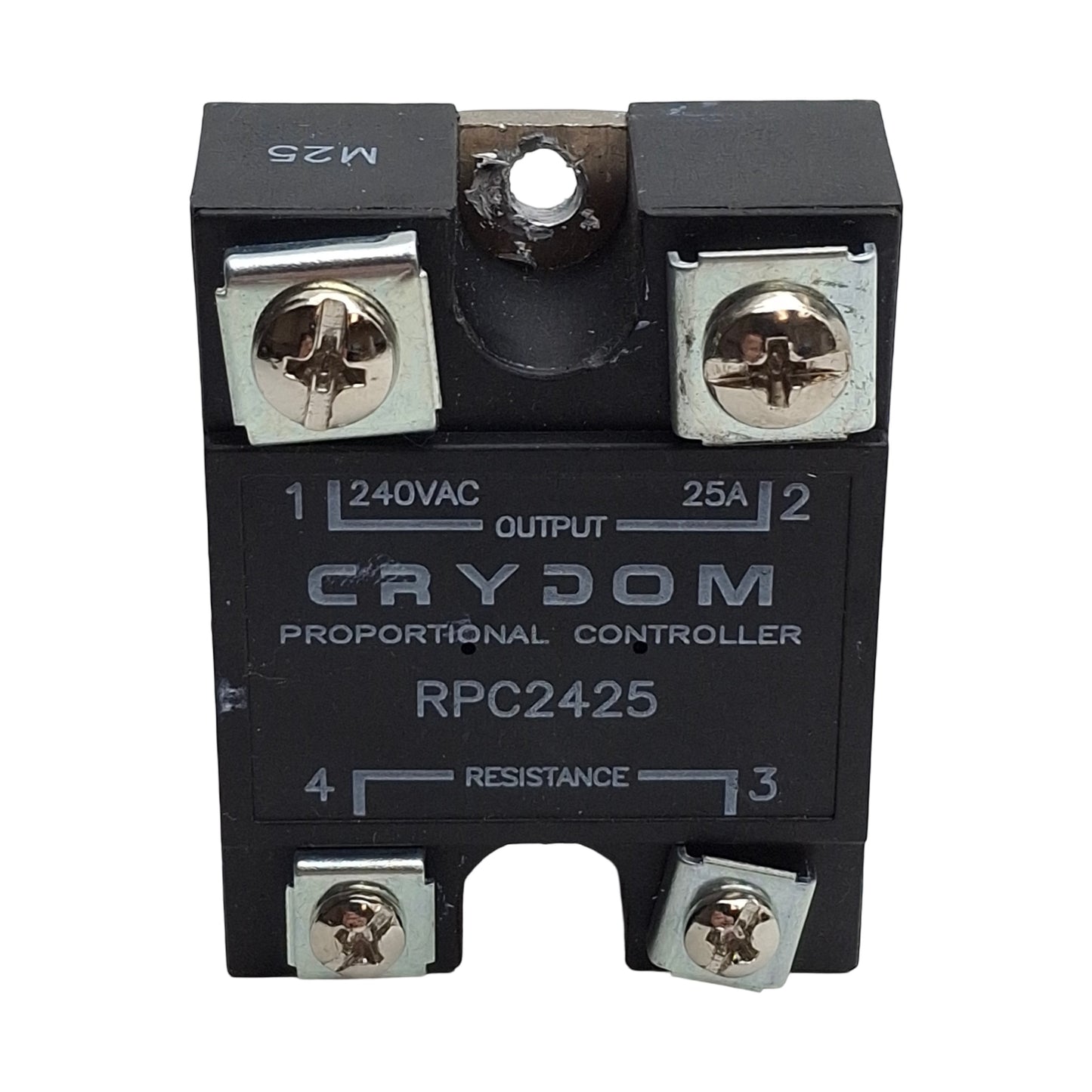 Used Crydom RPC2425 Proportional Controller, 200-240VAC, 25A Load, 1M (1/2W) Resistor
