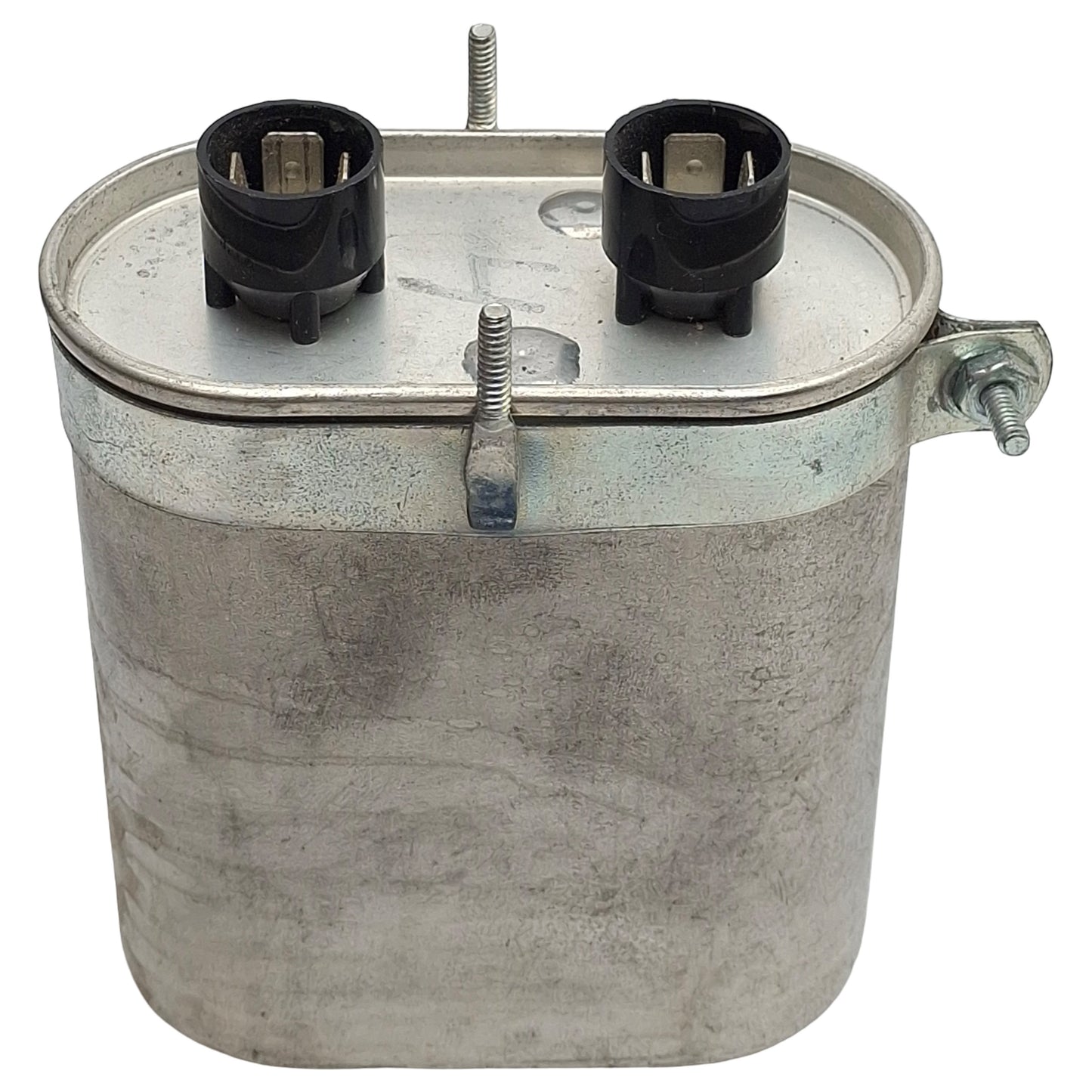 Used Ronken 81D35405H14 Film-Paper Capacitor, 4MF, 1250VAC 60Hz, Spade Terminals