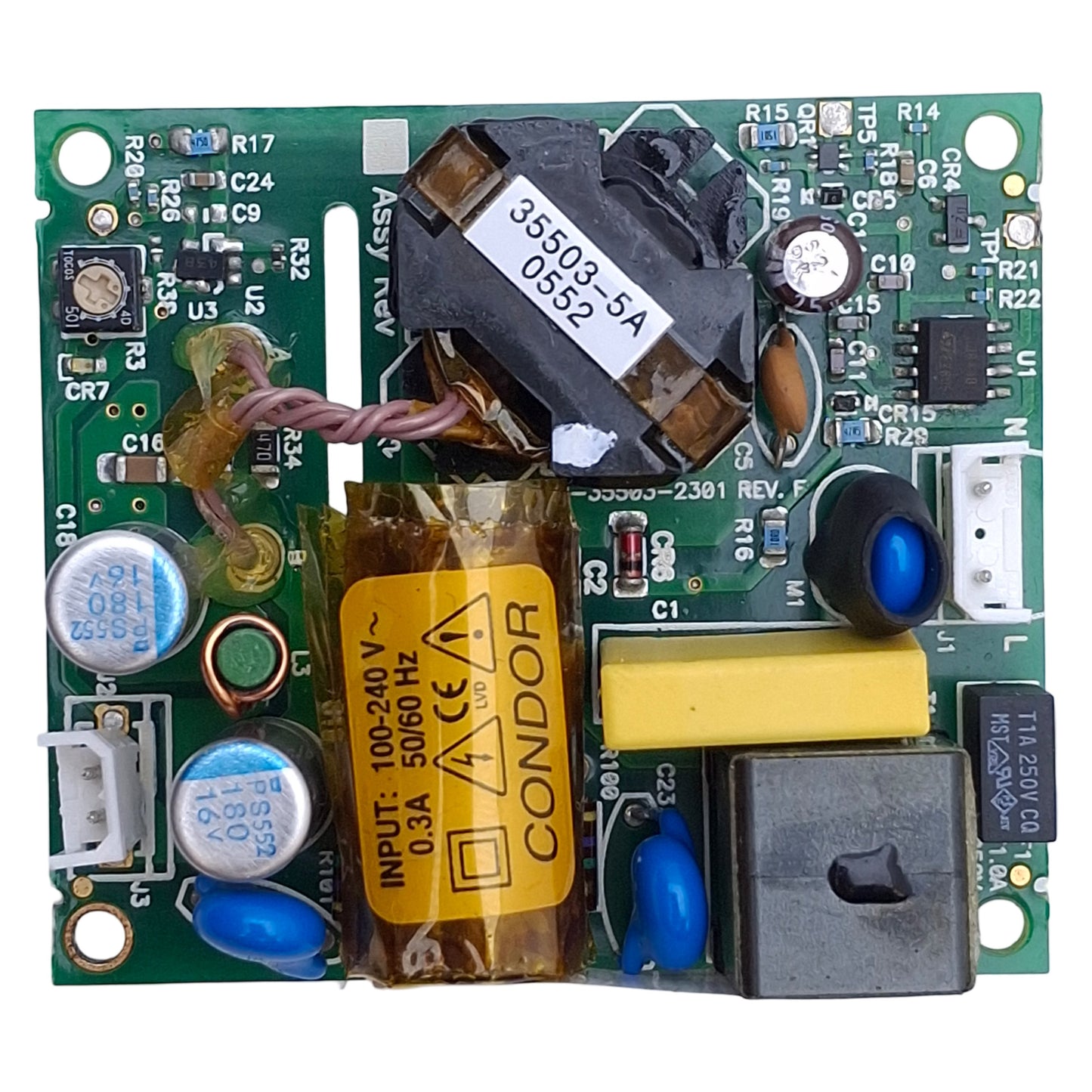 Used Condor GSM11-5AAG Universal Power Supply 100-240VAC Input, 5.1VDC 11W Output