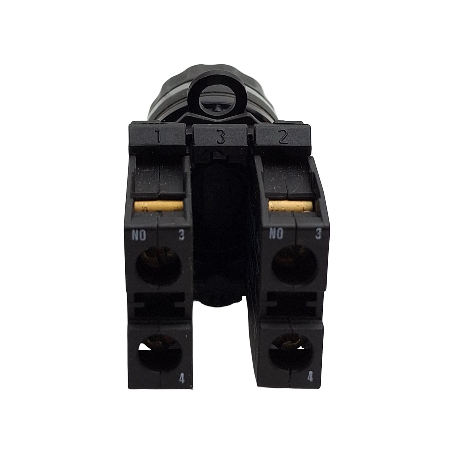 Used Moeller Eaton M22-WR 2-Position Selector Switch, Maintained, 2NO, 600VAC 10A